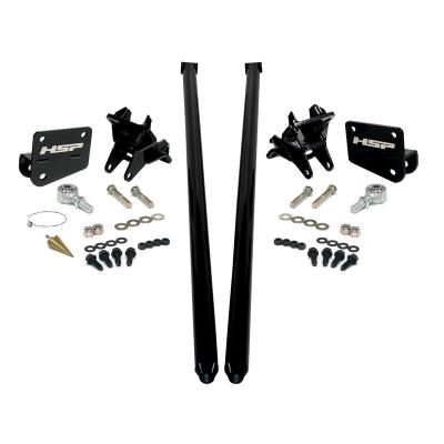 HSP Traction Bars For 2011-2017 Ford Powerstroke 6.7 Liter F350 DRW Crew Cab Long Bed-Ink Black