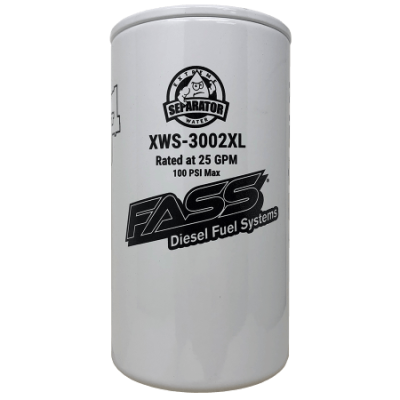 FASS XWS3002XL Extended Length Extreme Water Separator