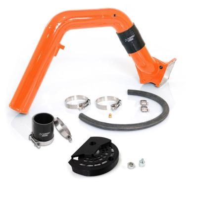 Max Flow Bridge and Cold Side Tube Over Alt for 07.5-10 Chevrolet/GMC Duramax LMM M and M Orange HSP Diesel