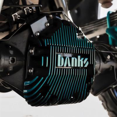 Ram-Air Differential Cover Kit for 19-26 Ram and 20-26 Chevy/GMC, with 11.5 inch or 12 inch 14-Bolt AAM Rear Axle Natural Aluminum Banks Power