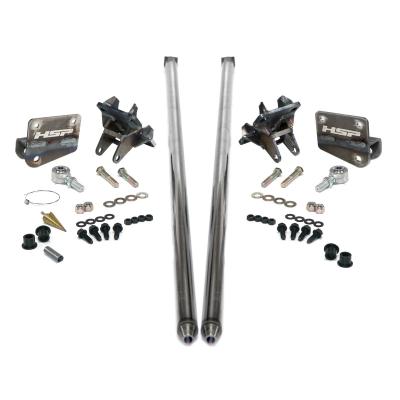 HSP Traction Bars For 2017.5-2022 Ford Powerstroke 6.7 Liter F350 SRW (ECLB,CCSB)-Ink Black