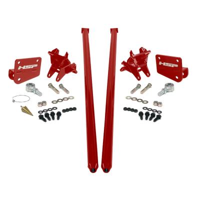 HSP Traction Bars For 2017.5-2022 Ford Powerstroke 6.7 Liter F350 SRW Crew Cab Long Bed-Ink Black