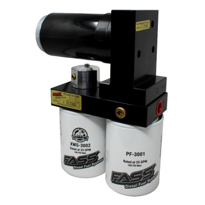FASS TSF15290F240G Titanium Signature Series Diesel Fuel System 290F 240GPH 6.0L &amp; 7.3L Ford Excursion 2000-2005