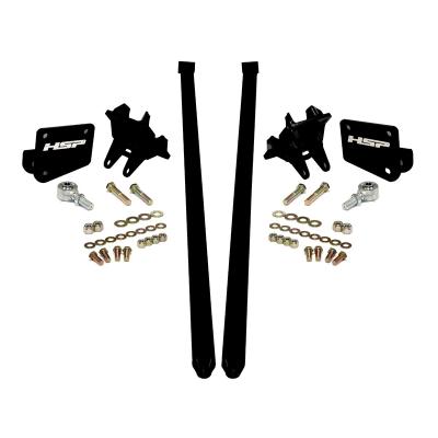 Traction Bars For 2011-2017 Ford Powerstroke 6.7L F250 F350 SRW (CCLB)-Silk Satin Black HSP Diesel