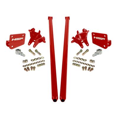 Traction Bars For 2017.5-2022 Ford Powerstroke 6.7L F250 (CCLB)-Flag Red HSP Diesel