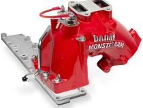 Monster-Ram Intake 19-24 RAM 3500-5500 Chassis Cab 6.7L Red Powdercoat Banks Power