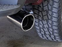 Monster Exhaust System 5-inch Single Exit Chrome Tip 20-22 Chevy/GMC 2500/3500 Duramax 6.6L L5P Banks Power