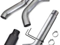 Monster Exhaust System for 19-24 Ram 2500/3500 6.7L Cummins Mega Cab Short Bed (SRW) Cerakote Black Tip Banks Power