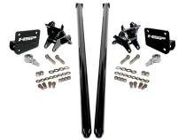 HSP Traction Bars For 2011-2017 Ford Powerstroke 6.7 Liter F250 F350 SRW (ECLB,CCSB)-Flag Red