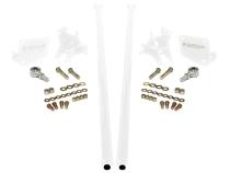 HSP Traction Bars For 2017.5-2022 Ford Powerstroke 6.7 Liter F250 Extended Cab Short Bed-Flag Red